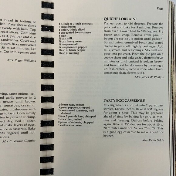 Cane River Cuisine Cookbook Service League Of Natchitoches LA 1987 Spiral-Bound - Picture 9 of 16